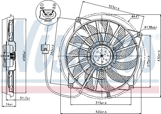 Nissens 85637 - Ventilator, hladjenje motora www.molydon.hr