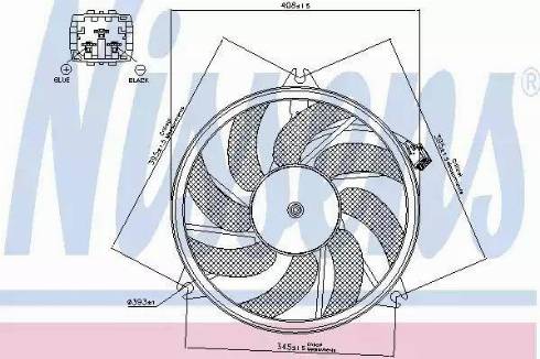 Nissens 85671 - Ventilator, hladjenje motora www.molydon.hr