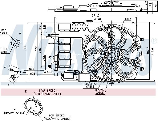 Nissens 85124 - Ventilator, hladjenje motora www.molydon.hr