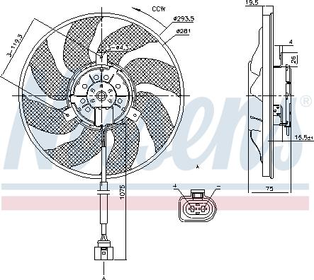 Nissens 85806 - Ventilator, hladjenje motora www.molydon.hr