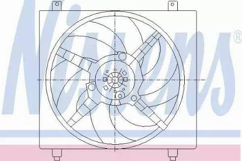 Nissens 85362 - Ventilator, hladjenje motora www.molydon.hr