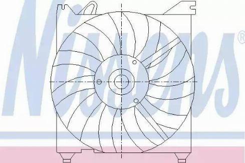 Nissens 85374 - Ventilator, hladjenje motora www.molydon.hr