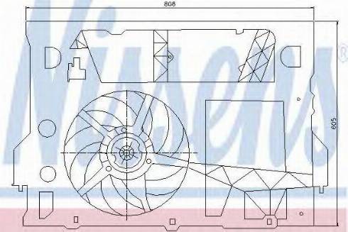 Nissens 85245 - Ventilator, hladjenje motora www.molydon.hr