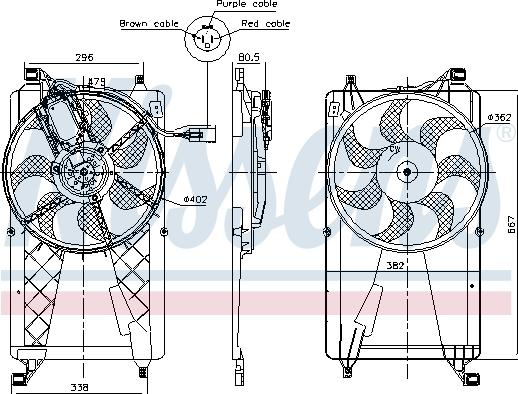 Nissens 85772 - Ventilator, hladjenje motora www.molydon.hr