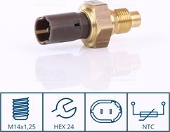 Nissens 207075 - Senzor, temperatura rashladne tekućinu www.molydon.hr