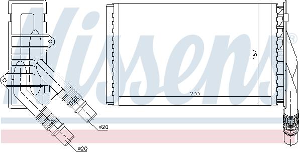 Nissens 72985 - Izmjenjivač topline, grijanje unutrasnjeg prostora www.molydon.hr