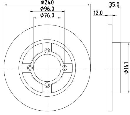 Nisshinbo ND2040 - Kočioni disk www.molydon.hr