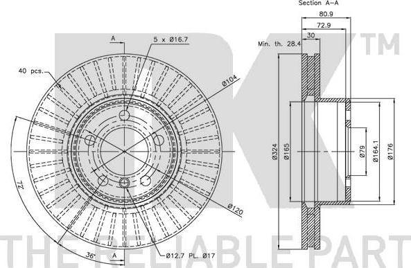 NK 341559 - Kočioni disk www.molydon.hr