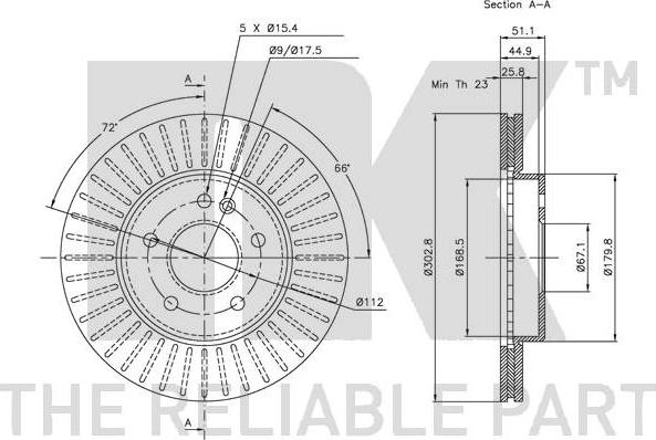 NK 343347 - Kočioni disk www.molydon.hr