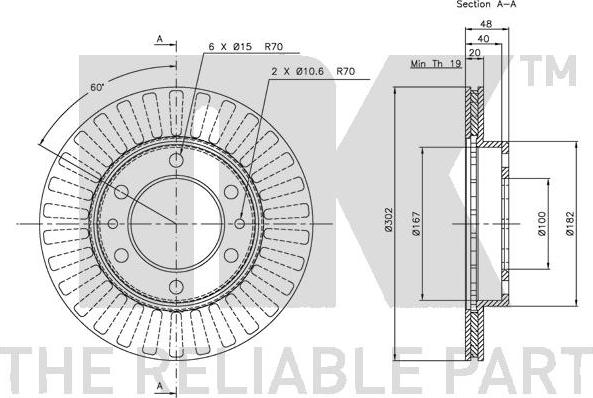 NK 314522 - Kočioni disk www.molydon.hr