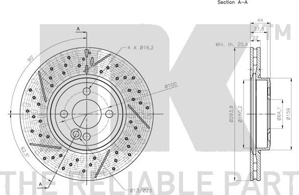 NK 314038 - Kočioni disk www.molydon.hr