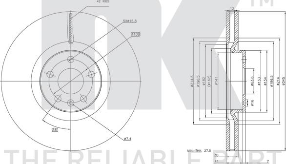 NK 314870 - Kočioni disk www.molydon.hr