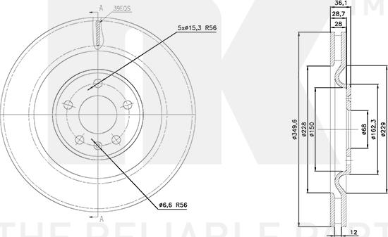 NK 3147119 - Kočioni disk www.molydon.hr