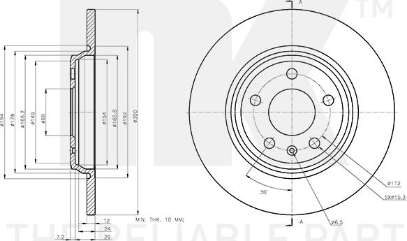 NK 3147183 - Kočioni disk www.molydon.hr