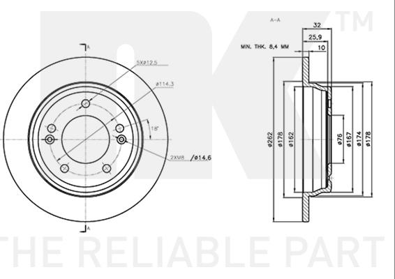 NK 313464 - Kočioni disk www.molydon.hr