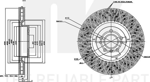 NK 3133139 - Kočioni disk www.molydon.hr