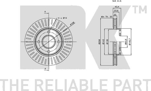 NK 312549 - Kočioni disk www.molydon.hr