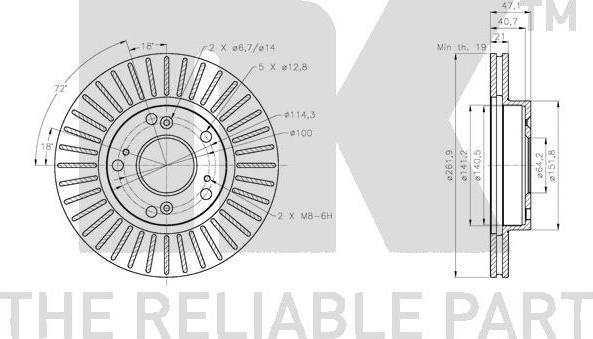 NK 312667 - Kočioni disk www.molydon.hr