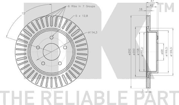 NK 312297 - Kočioni disk www.molydon.hr