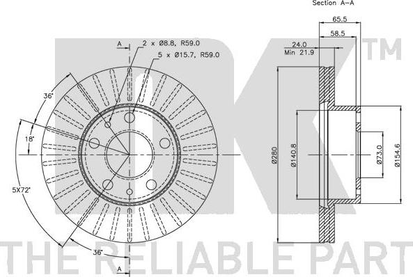 NK 319945 - Kočioni disk www.molydon.hr