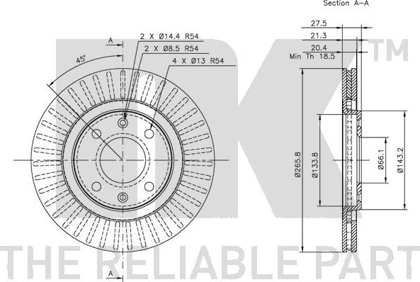 NK 319915 - Kočioni disk www.molydon.hr