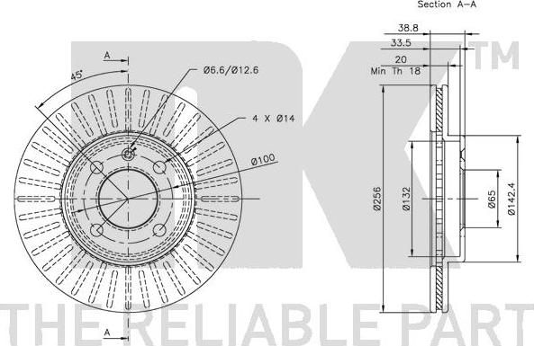 NK 209934 - Kočioni disk www.molydon.hr