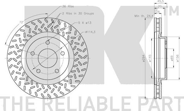 NK 209329 - Kočioni disk www.molydon.hr