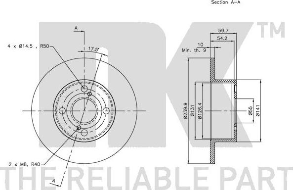 NK 314599 - Kočioni disk www.molydon.hr