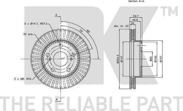 NK 204569 - Kočioni disk www.molydon.hr