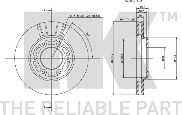 NK 204567 - Kočioni disk www.molydon.hr