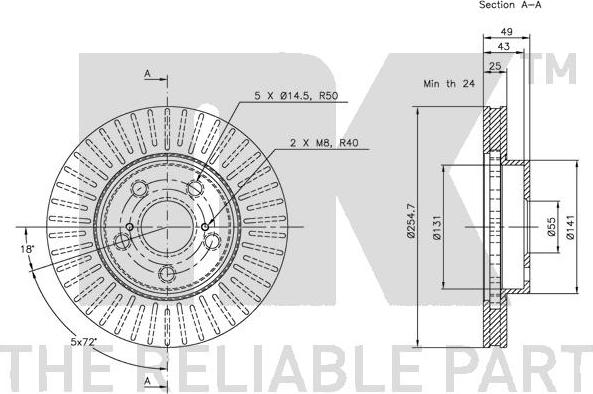 NK 204539 - Kočioni disk www.molydon.hr