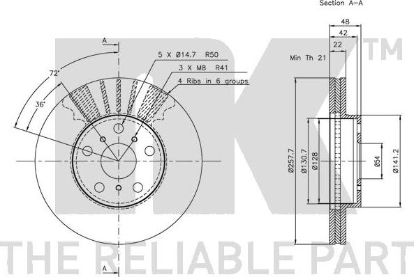 NK 204534 - Kočioni disk www.molydon.hr