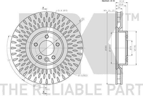 NK 204042 - Kočioni disk www.molydon.hr