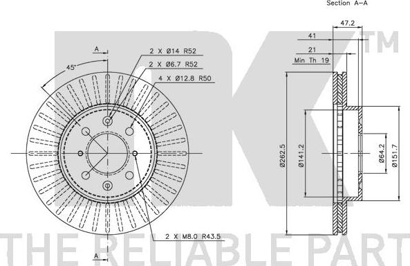 NK 204007 - Kočioni disk www.molydon.hr