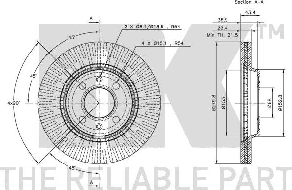 NK 204106 - Kočioni disk www.molydon.hr