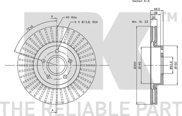 NK 314849 - Kočioni disk www.molydon.hr