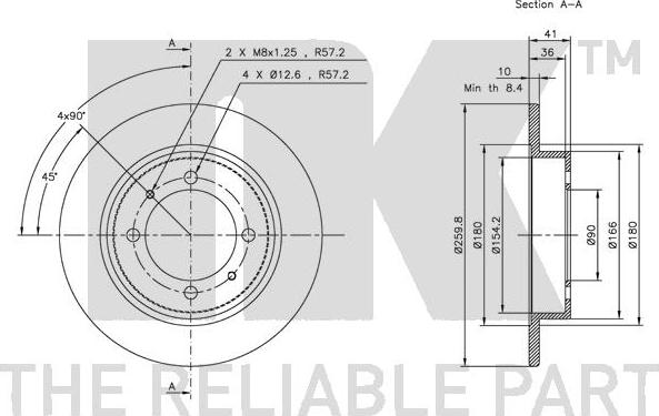 NK 314840 - Kočioni disk www.molydon.hr