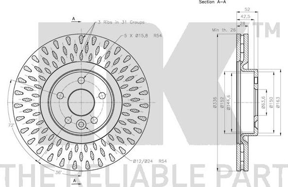 NK 314856 - Kočioni disk www.molydon.hr