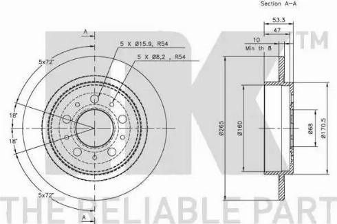 NK 314827 - Kočioni disk www.molydon.hr