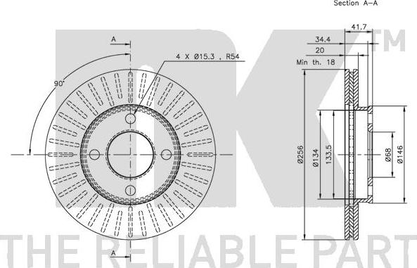 NK 204750 - Kočioni disk www.molydon.hr