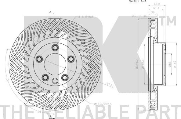 NK 3147149 - Kočioni disk www.molydon.hr