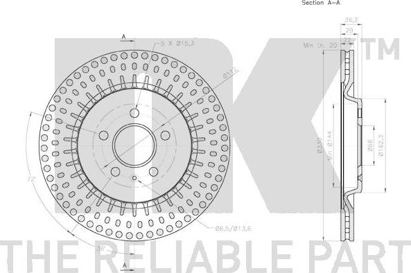 NK 3147156 - Kočioni disk www.molydon.hr