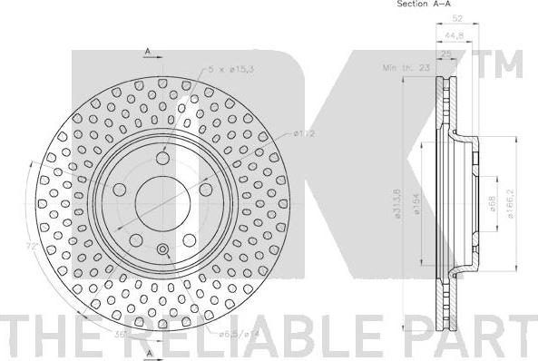 NK 3147132 - Kočioni disk www.molydon.hr