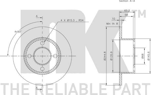 NK 204734 - Kočioni disk www.molydon.hr