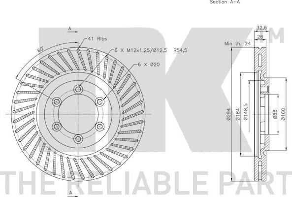 NK 205701 - Kočioni disk www.molydon.hr