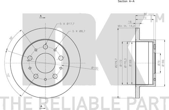 NK 311945 - Kočioni disk www.molydon.hr