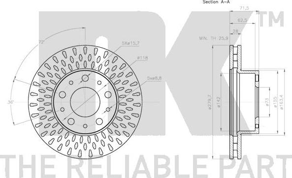 NK 311958 - Kočioni disk www.molydon.hr