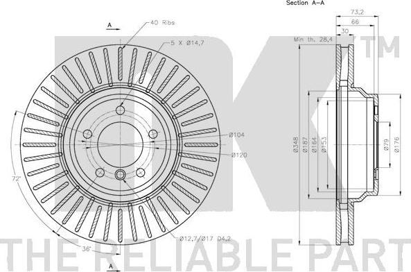 NK 201580 - Kočioni disk www.molydon.hr