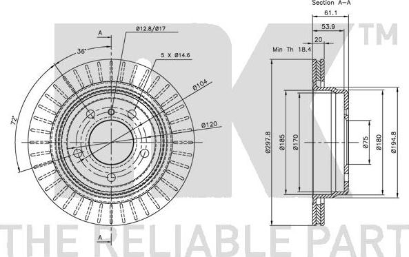 NK 311539 - Kočioni disk www.molydon.hr