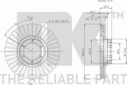 NK 313905 - Kočioni disk www.molydon.hr